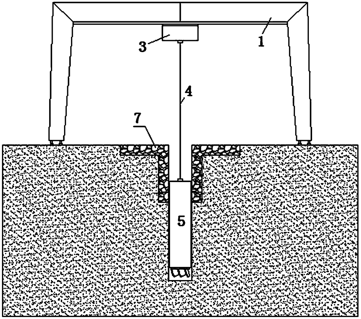 Method for constructing underground continuous wall by using cutter-suction head