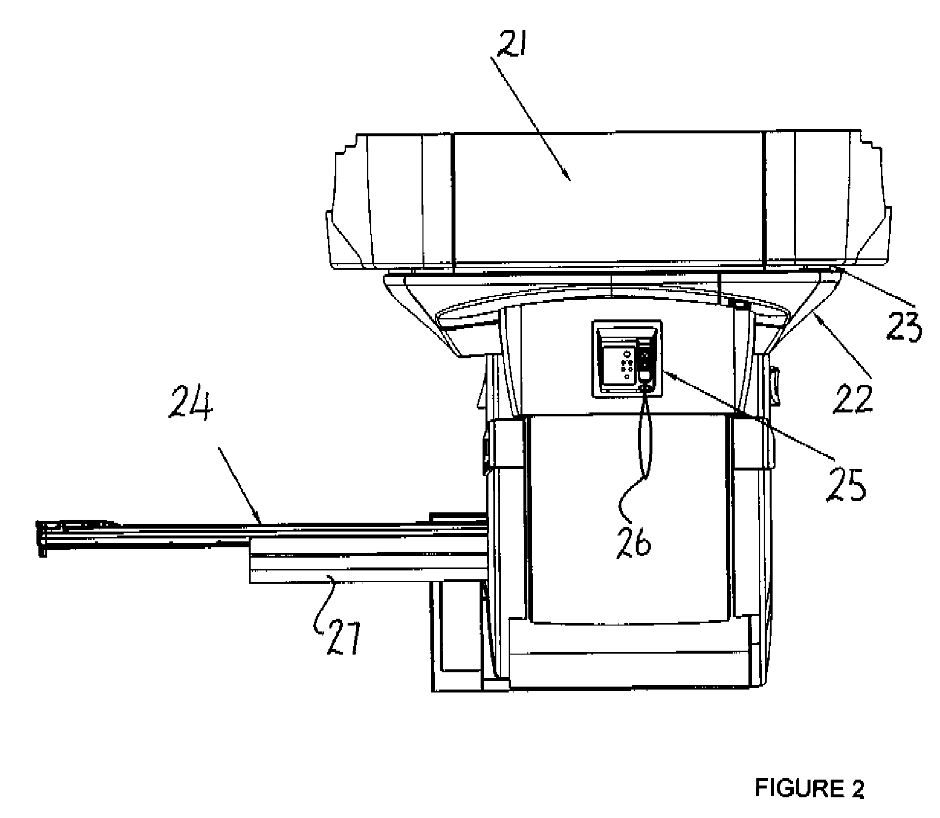 Movable integrated scanner for surgical imaging applications