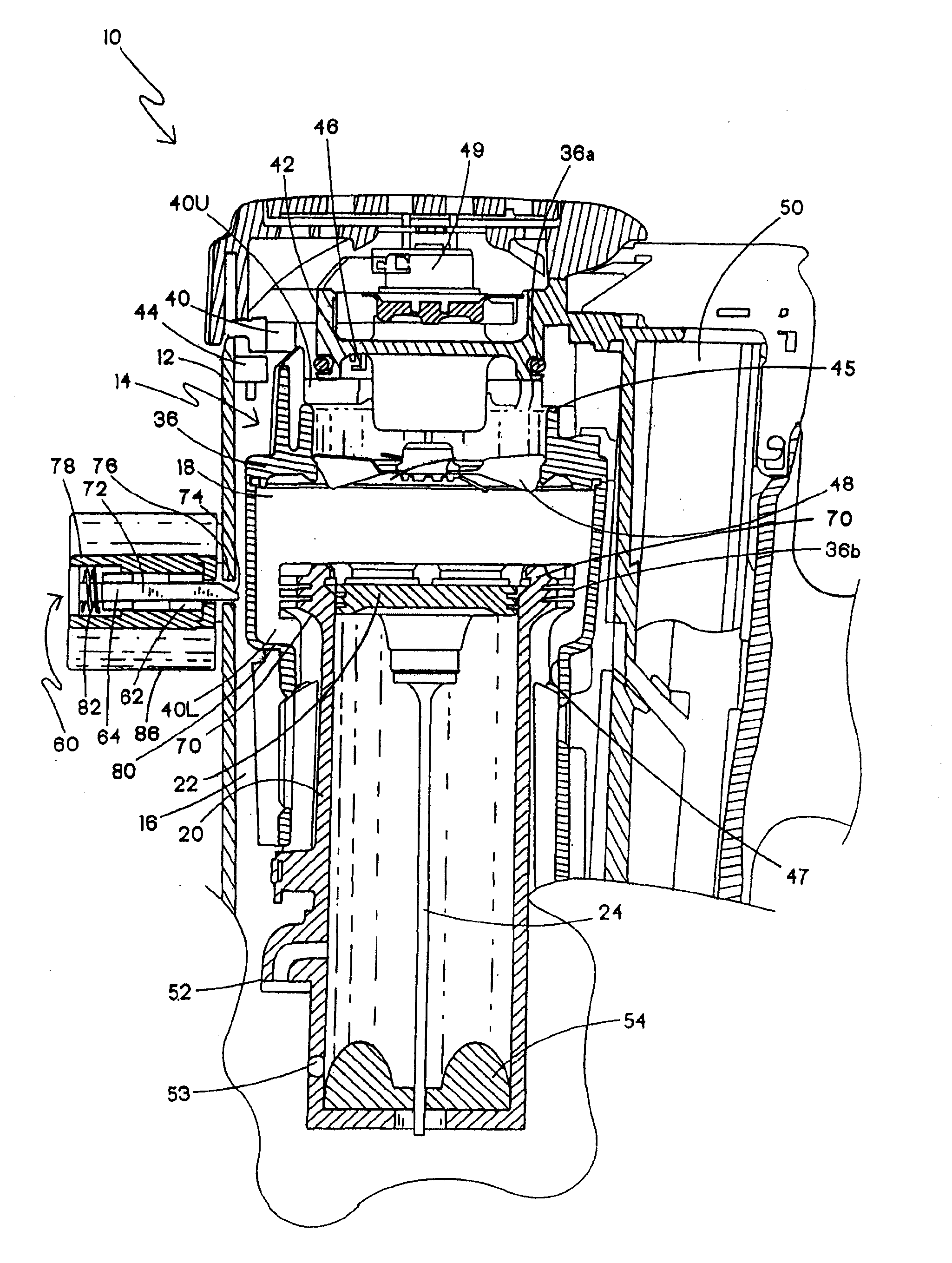 Combustion chamber distance control for combustion-powered fastener-driving tool