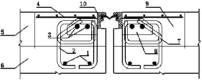 Novel ultra-high-performance-concrete connector construction for expansion joint beam ends