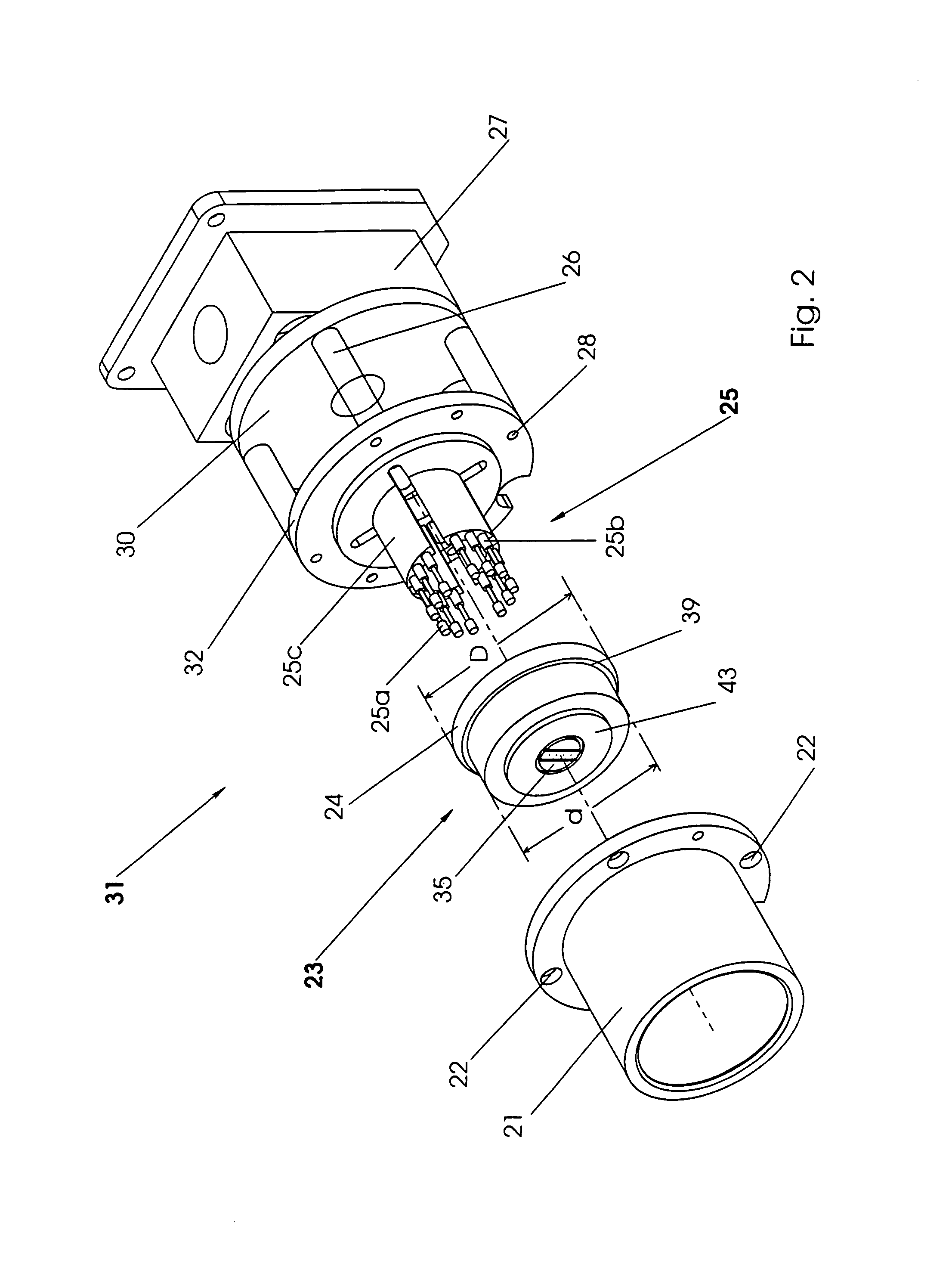 Automatic mercury probe for use with a semiconductor wafer