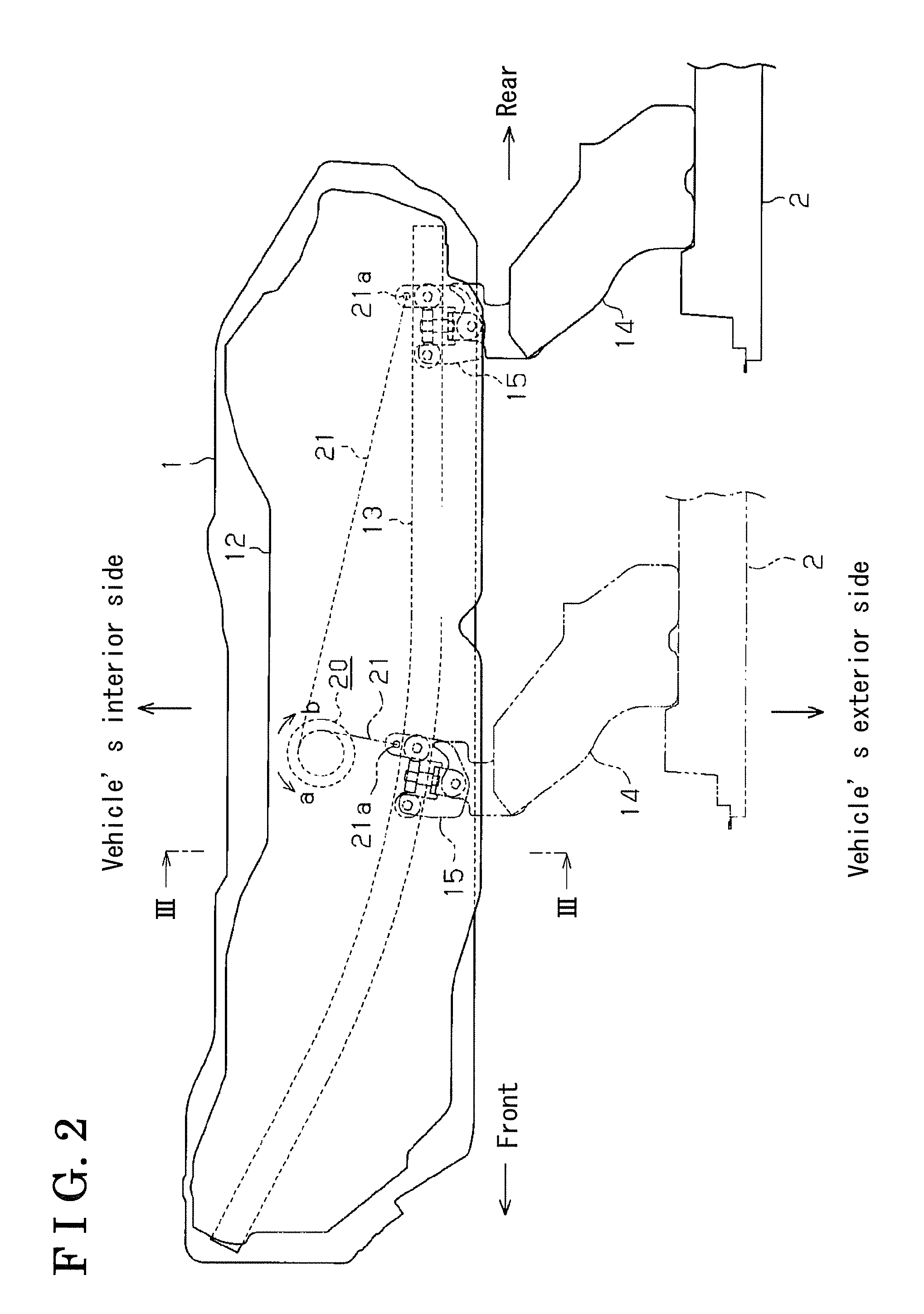 Slide Door Apparatus for Vehicle