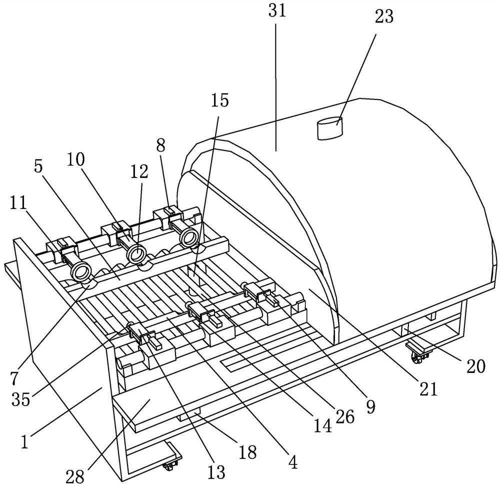 A post-processing method for induction wheel processing