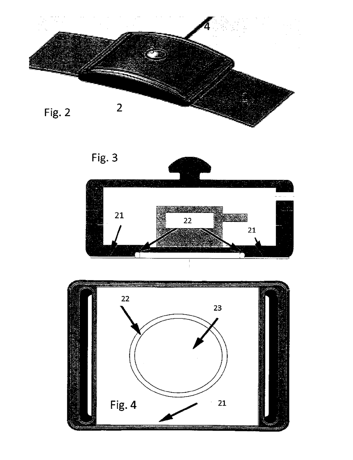 Wearable ultrasound device for signalling changes in a human or animal body