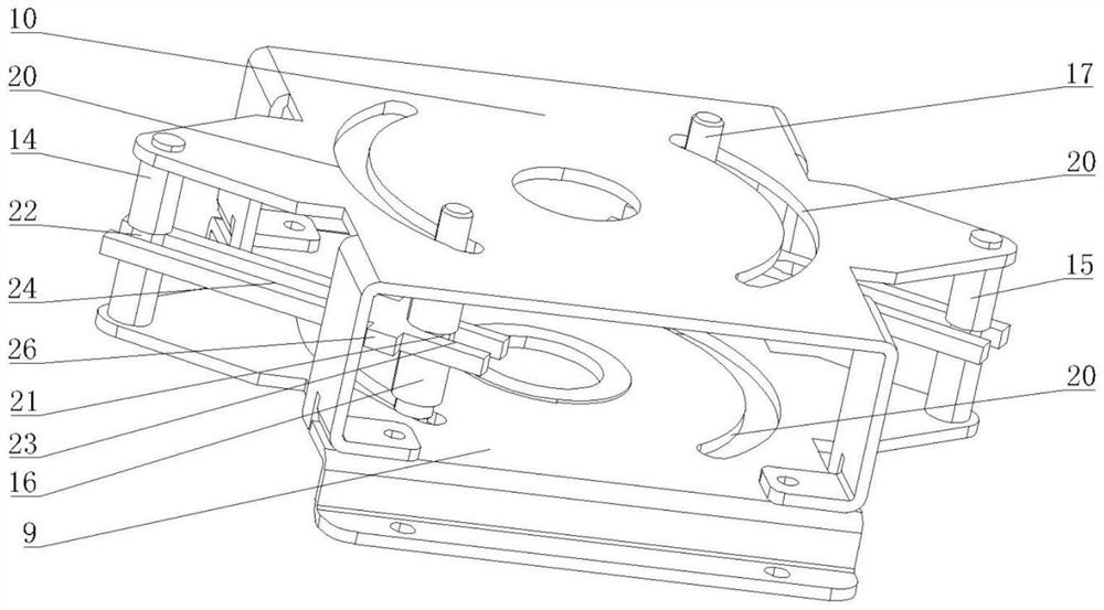 Mechanical emergency starting device of contactor