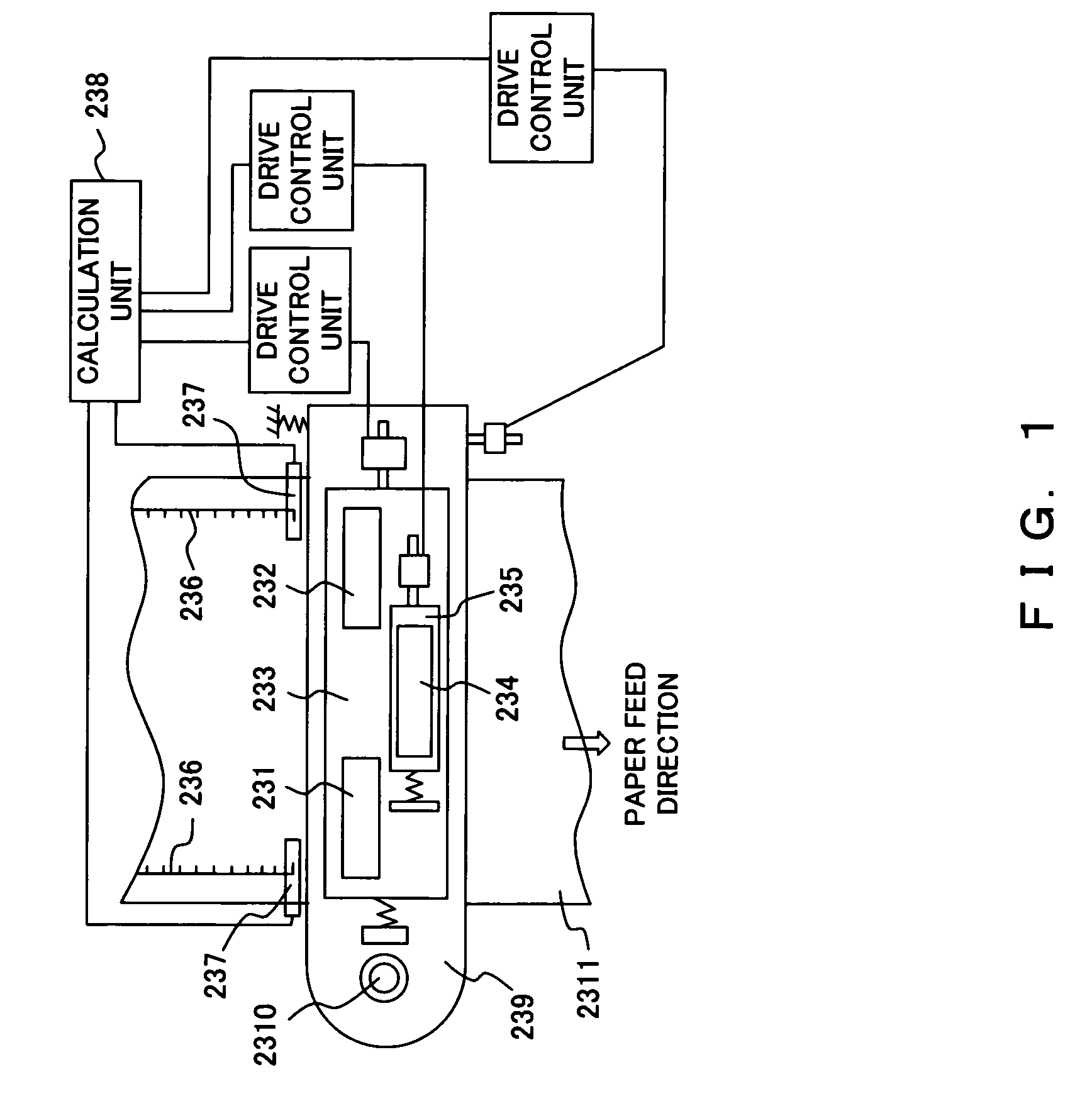Image forming apparatus having position detection mechanism