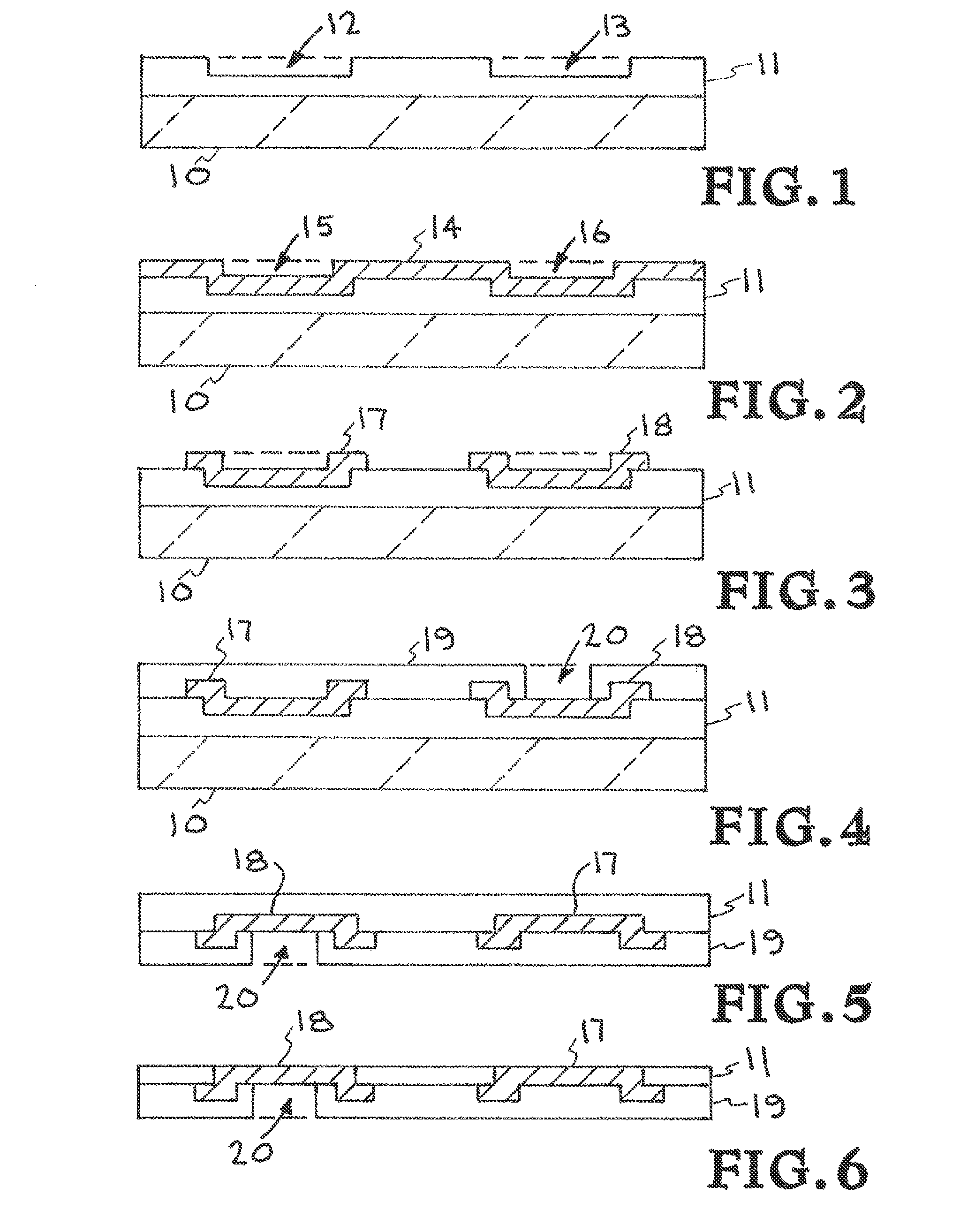 Method of fabricating conductive electrodes on the front and backside of a thin film structure
