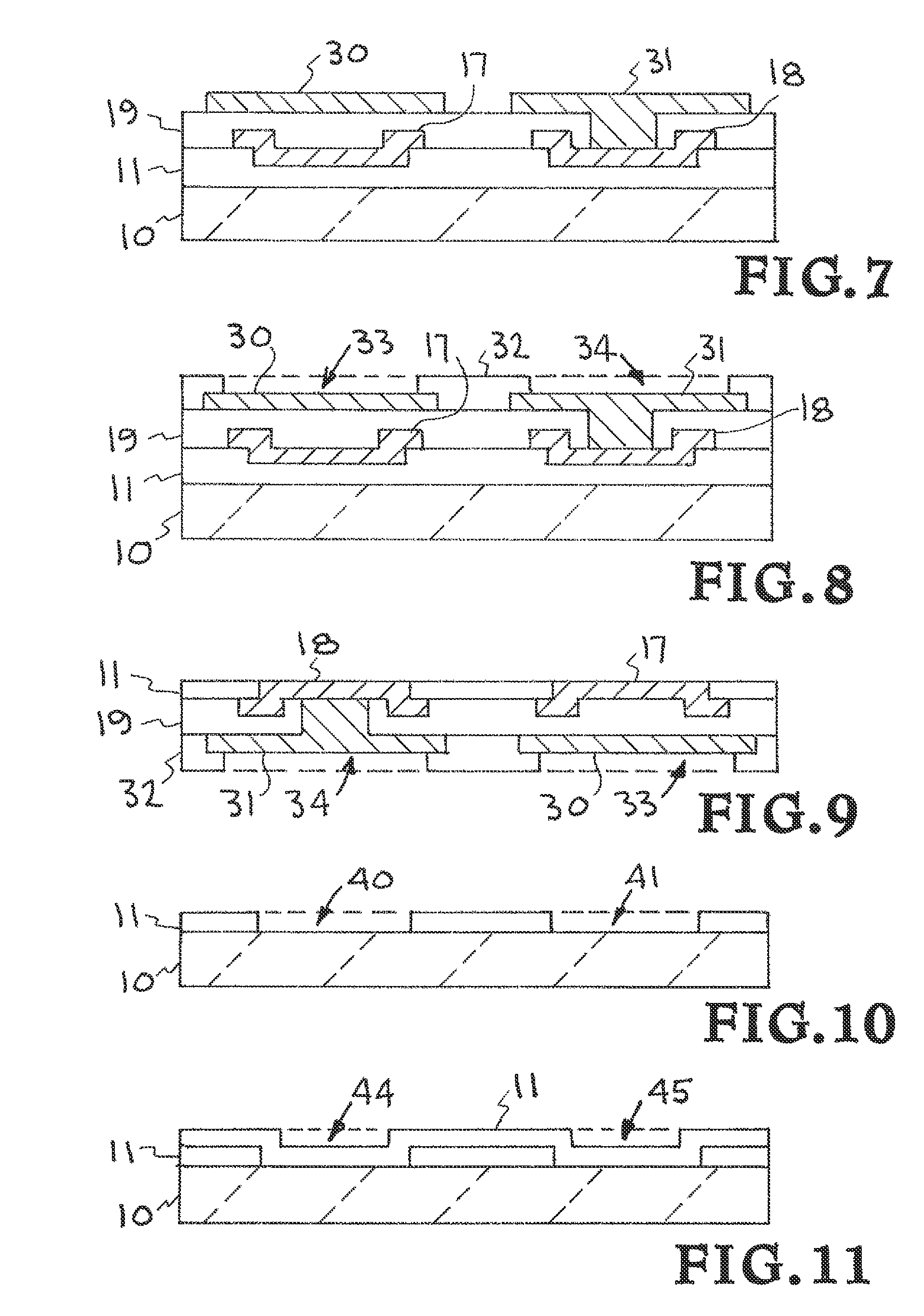 Method of fabricating conductive electrodes on the front and backside of a thin film structure
