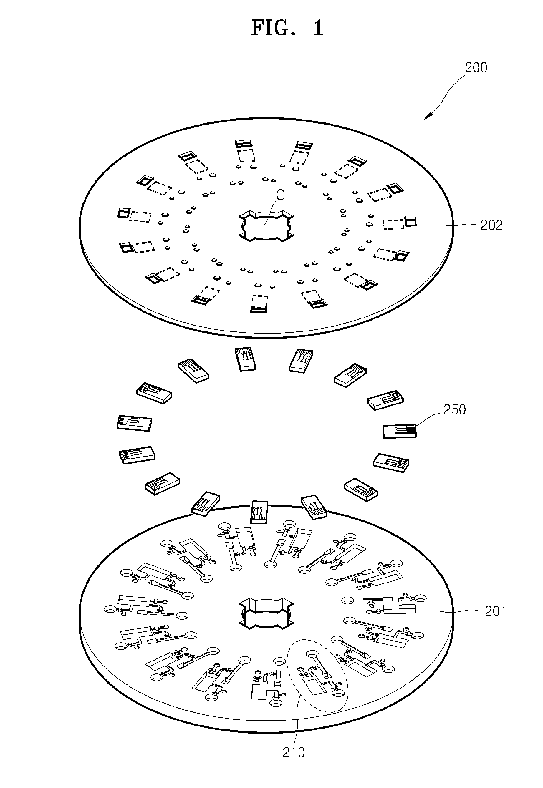 Disc-shaped microfluidic device capable of detecting electrolytes included in specimen by using electrochemical method