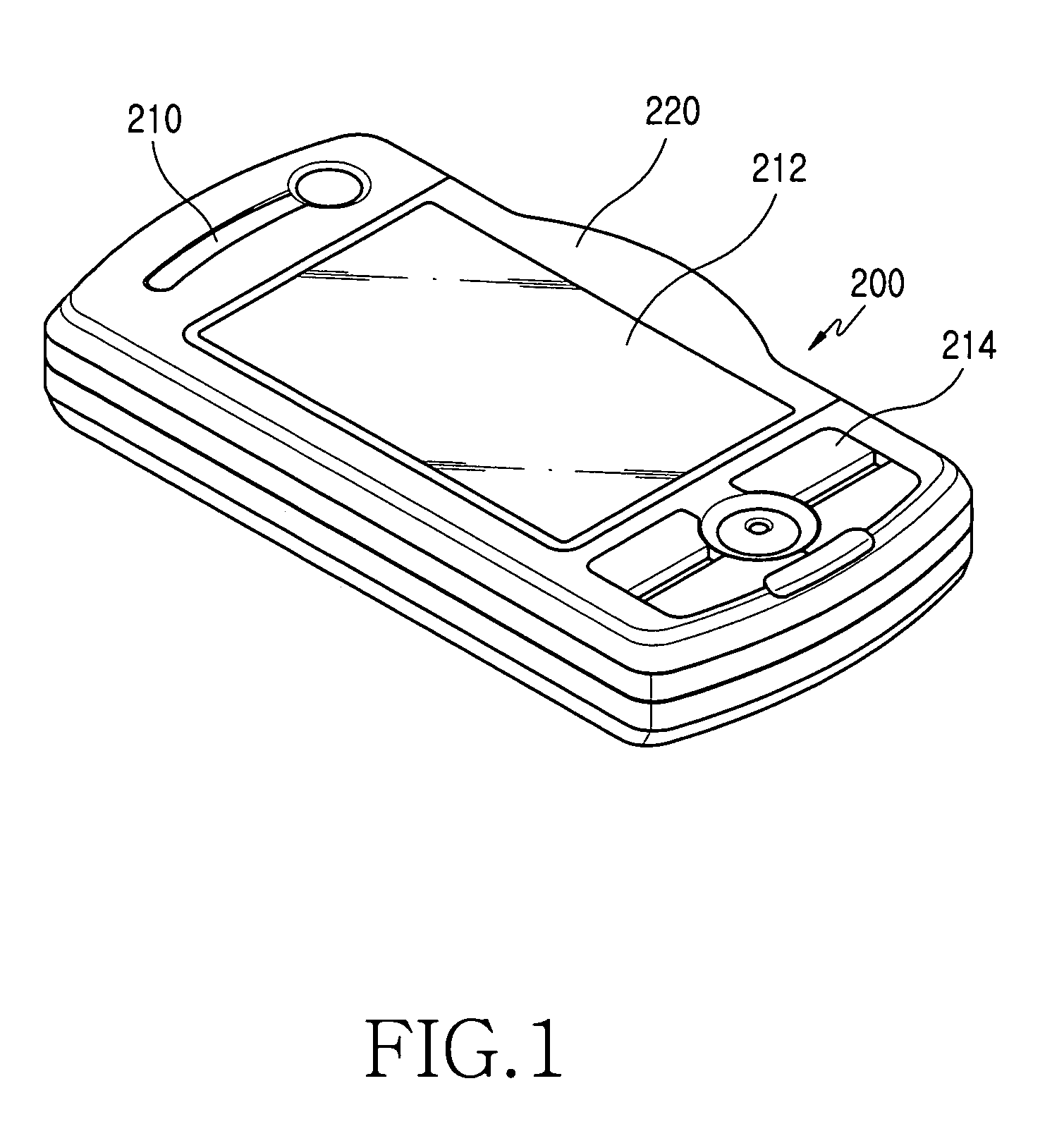 Portable communication terminal having a housing capable of both sliding and swinging