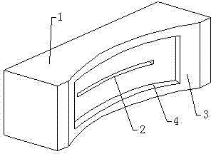 Carbon fiber plate anchorage device limiting tensioning block