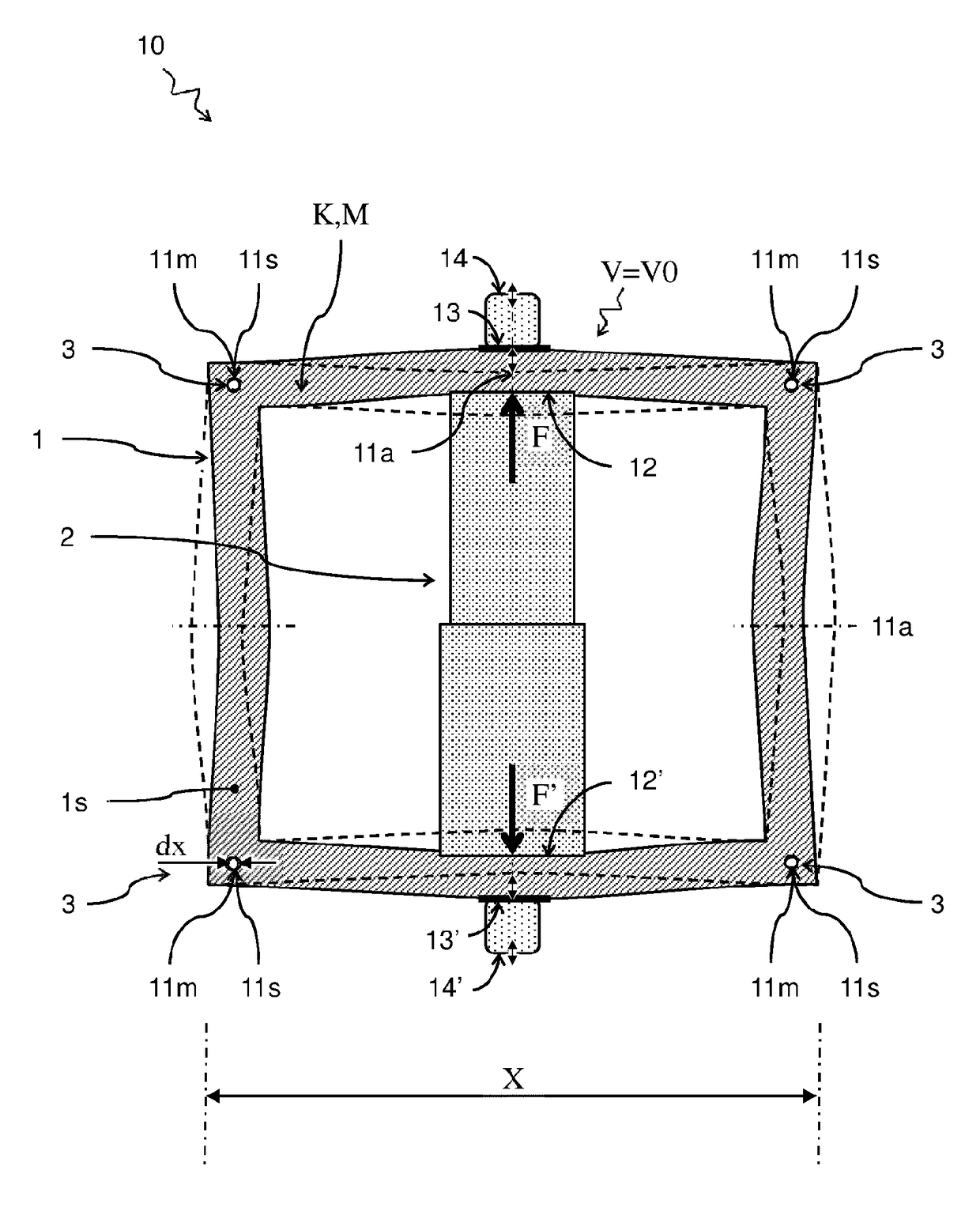 Actuator module for actuating a load