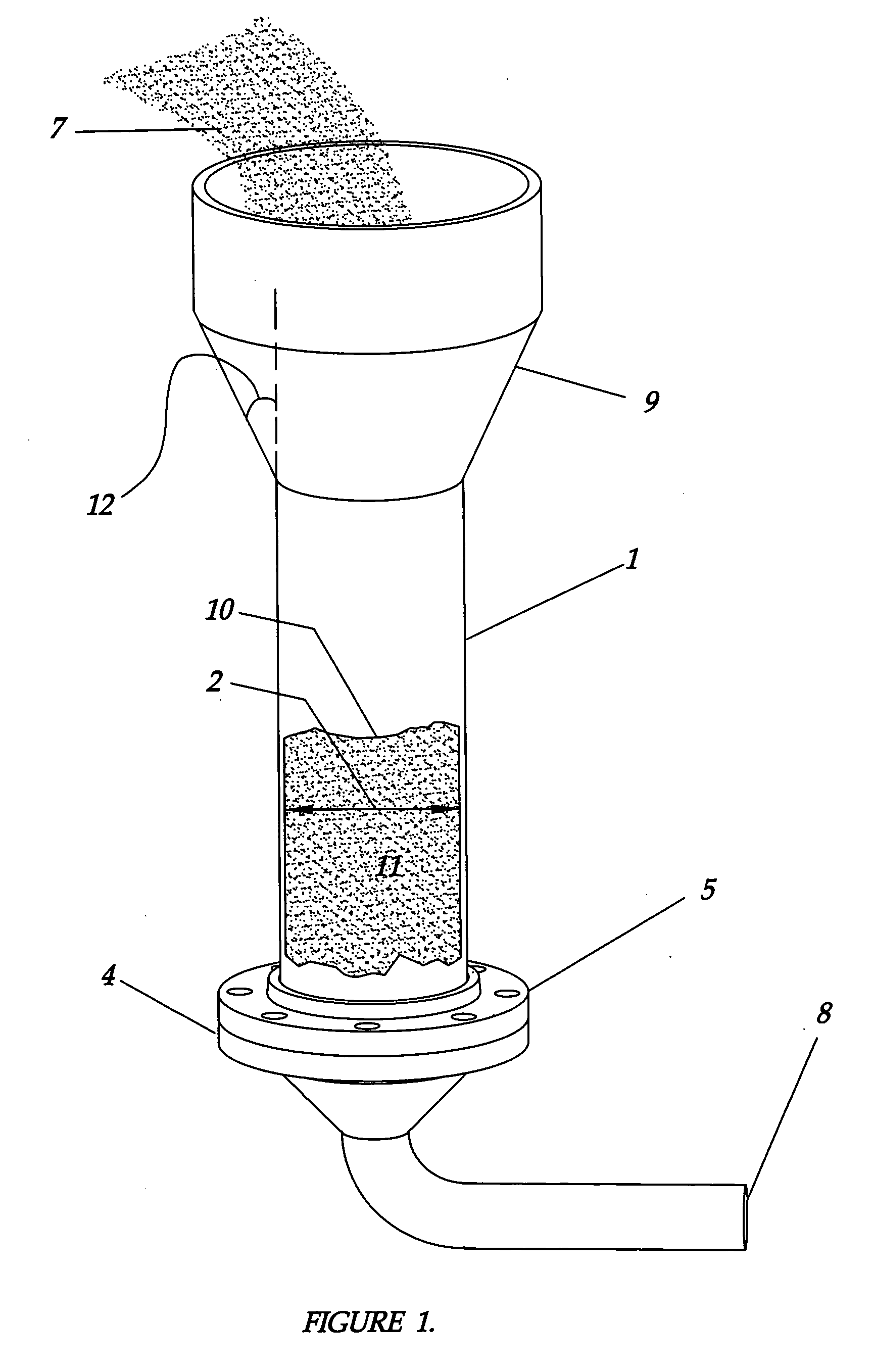 Method of producing trichlorosilane (TCS) rich product stably from a fluidized gas phase reactor (FBR) and the structure of the reactor