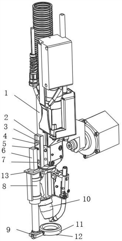 A kind of welding method of thin plate and thick plate