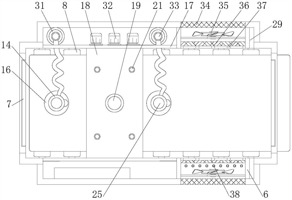 Metal plate derusting and painting processing equipment and using method