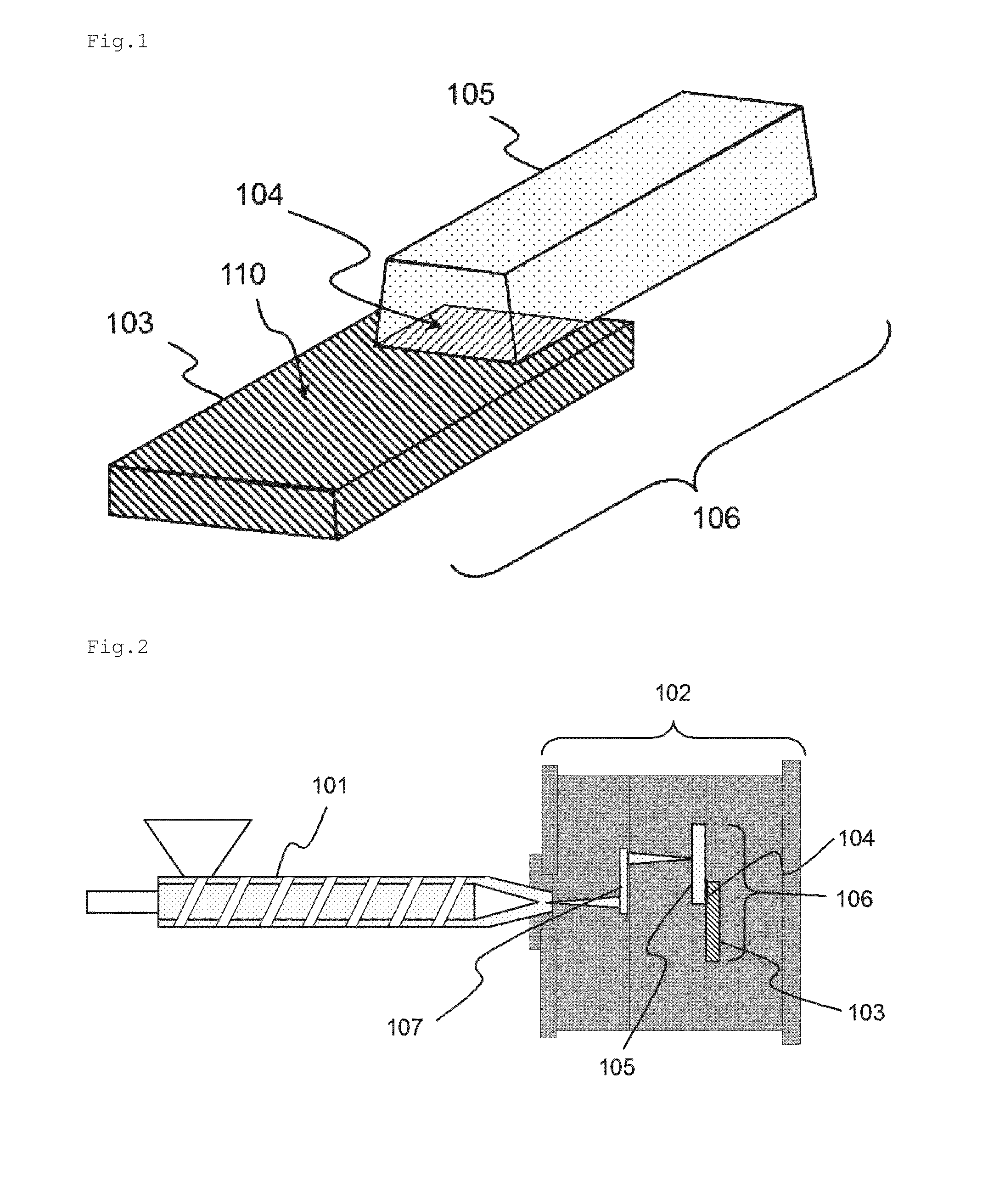 Metal/resin composite structure