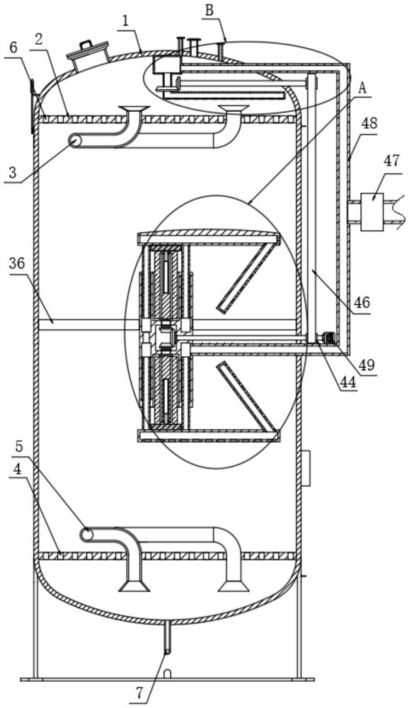 Pressure-bearing heat storage water tank for heating
