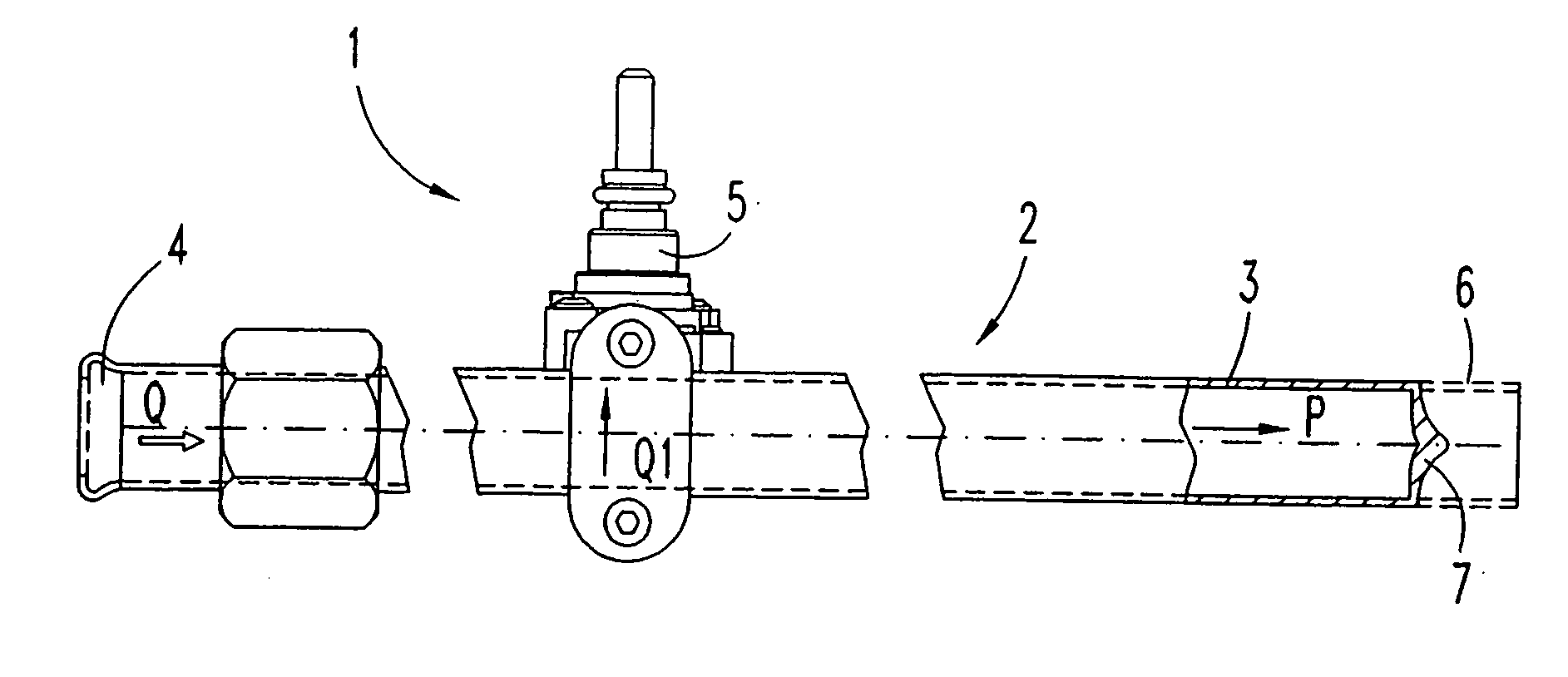 Gas manifold for a cooking range, with a pipe closure