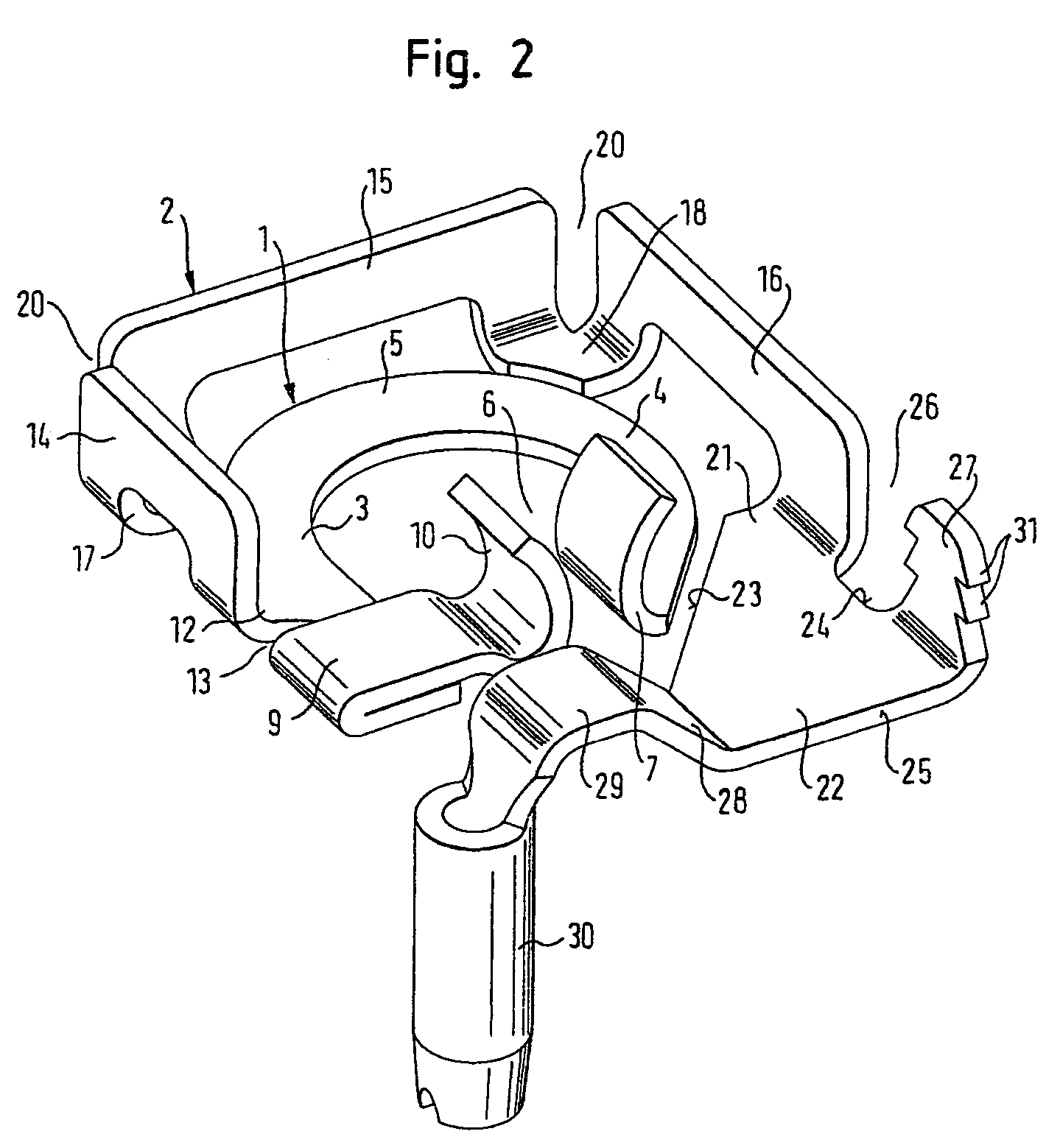 Electrical contact element as well as contacting device having a contact element