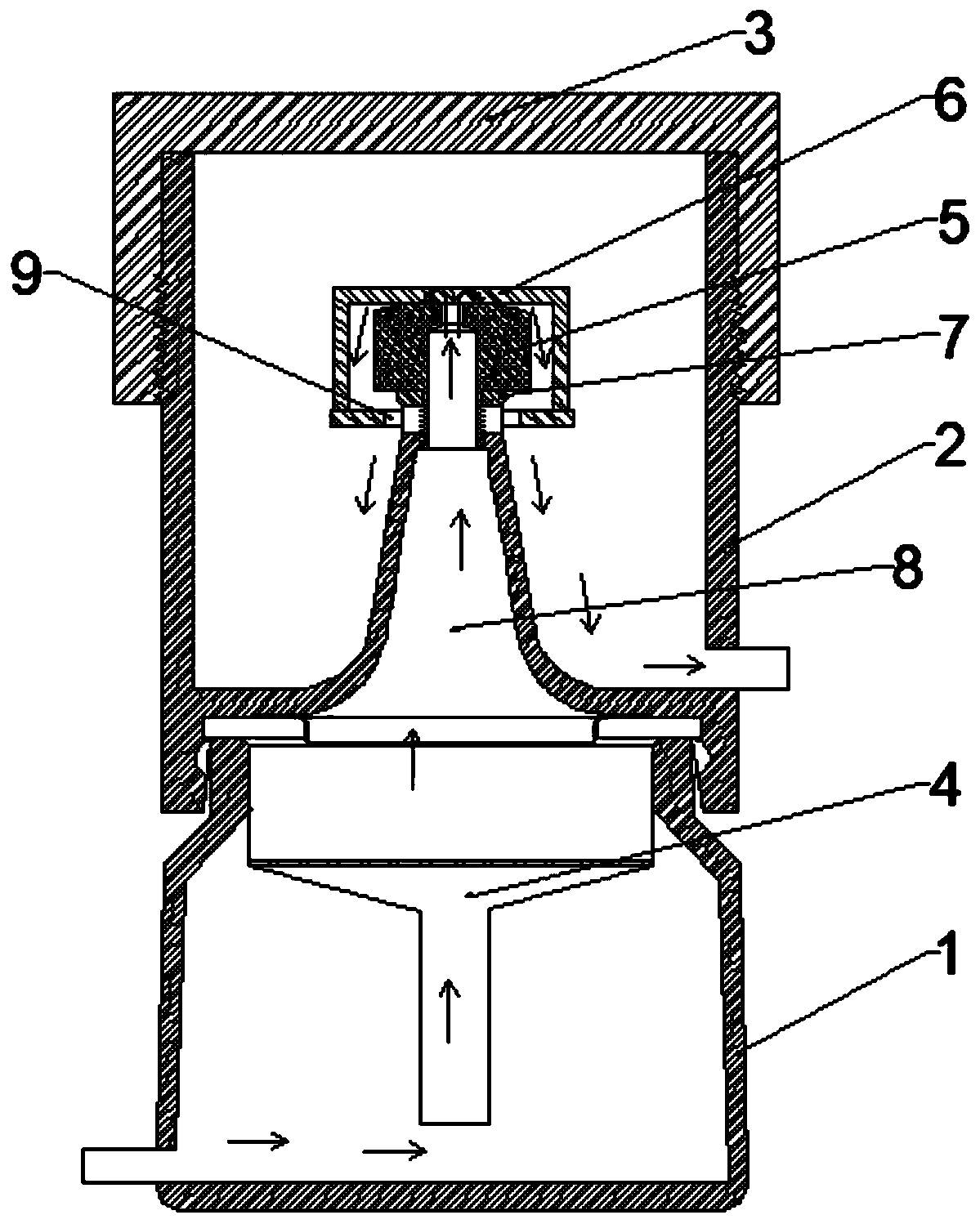 Method for detecting mycotoxin pollution in agricultural products