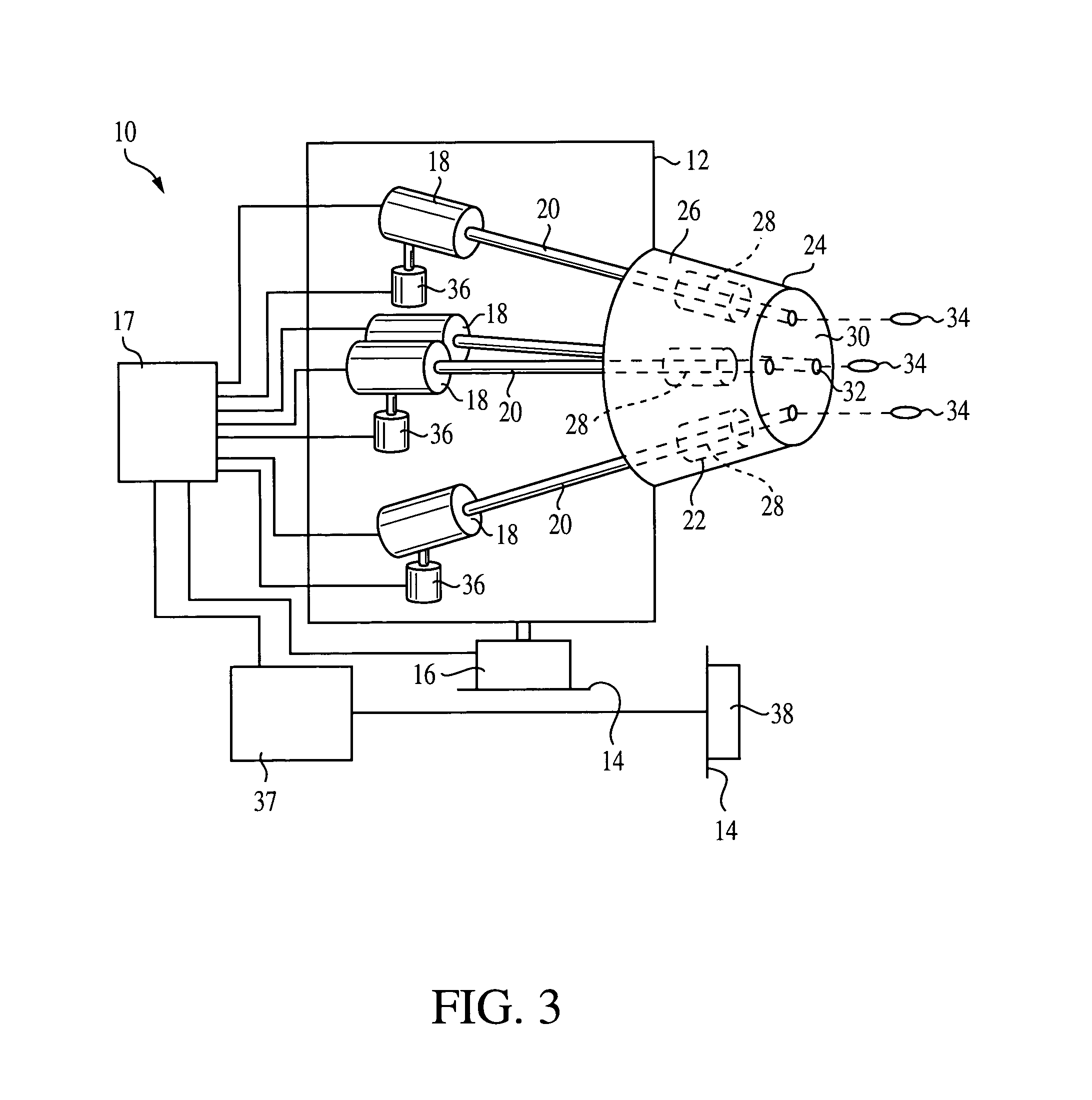 High resolution projectile based targeting system