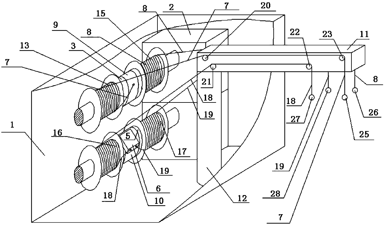 Building provided with multi-functional rope releasing equipment