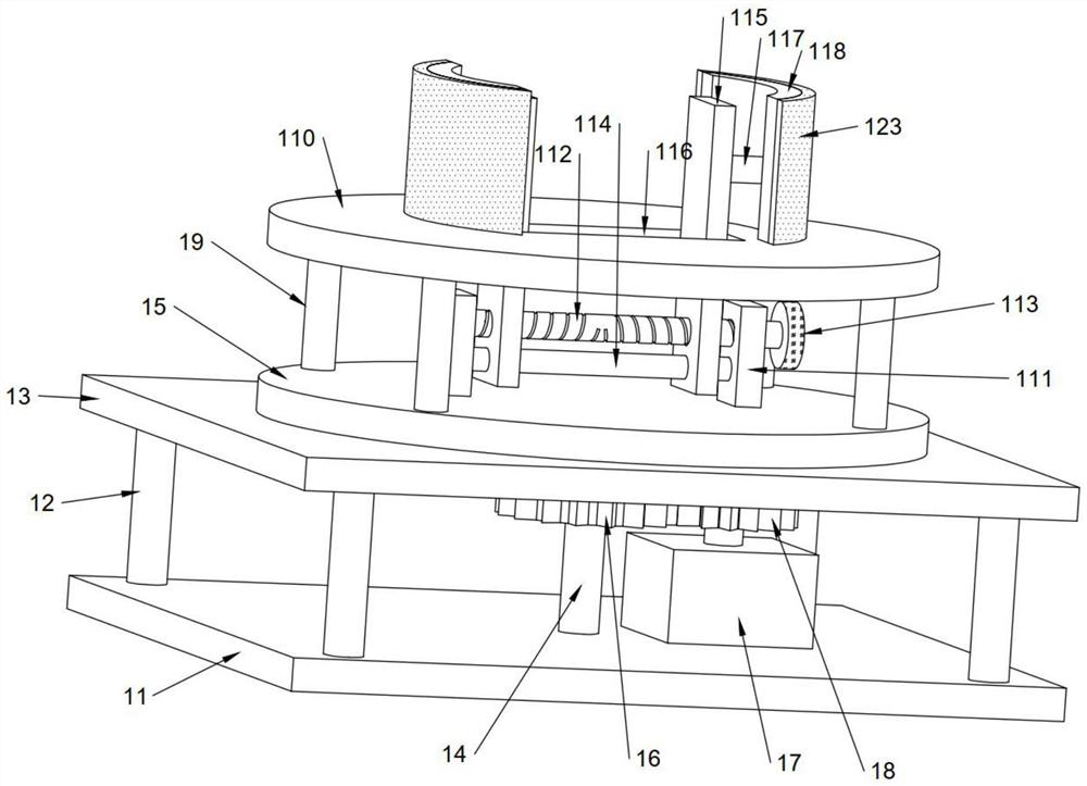 Drive device for freedom-degree printing base station for SLM equipment