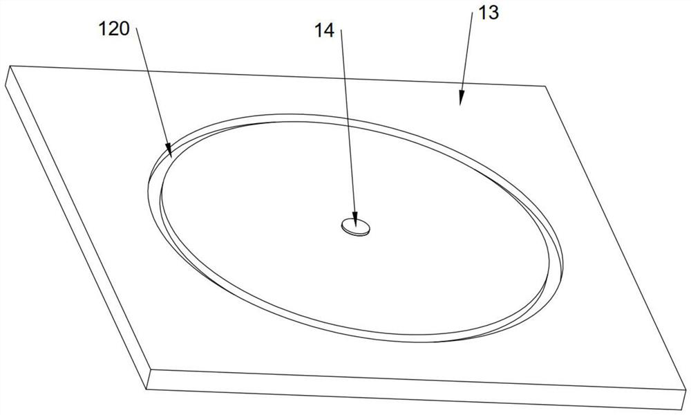 Drive device for freedom-degree printing base station for SLM equipment