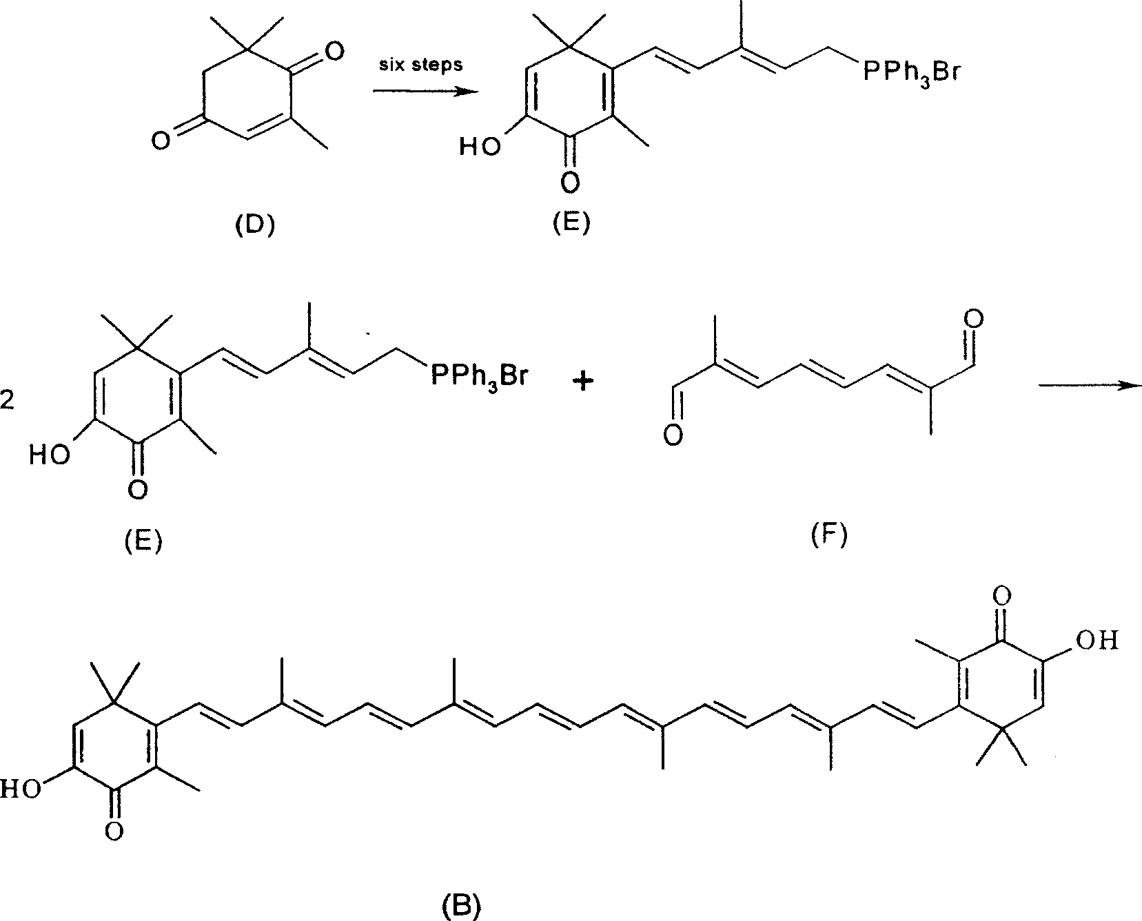 Synthesis of astaxanthin