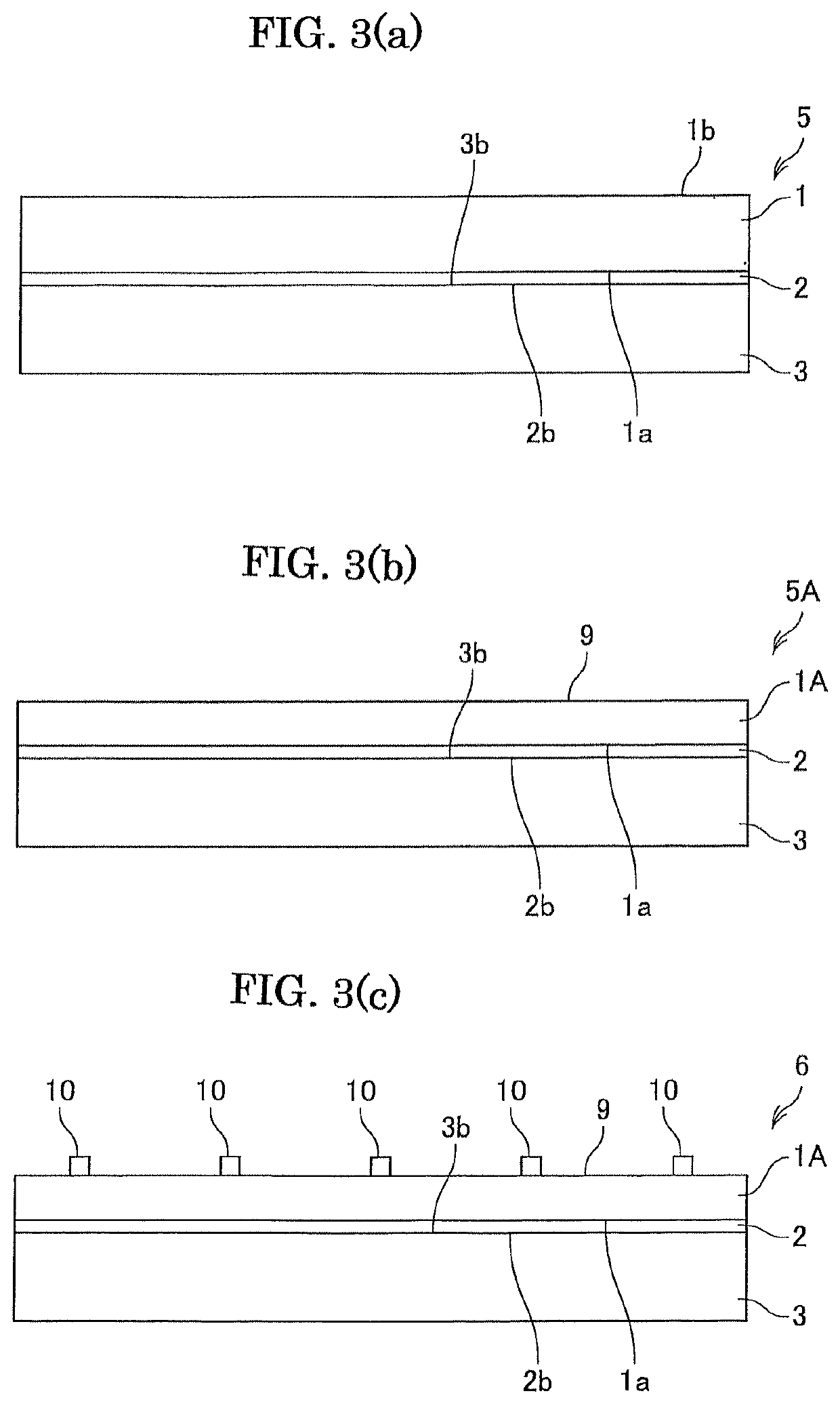 Joined body of piezoelectric material substrate and support substrate