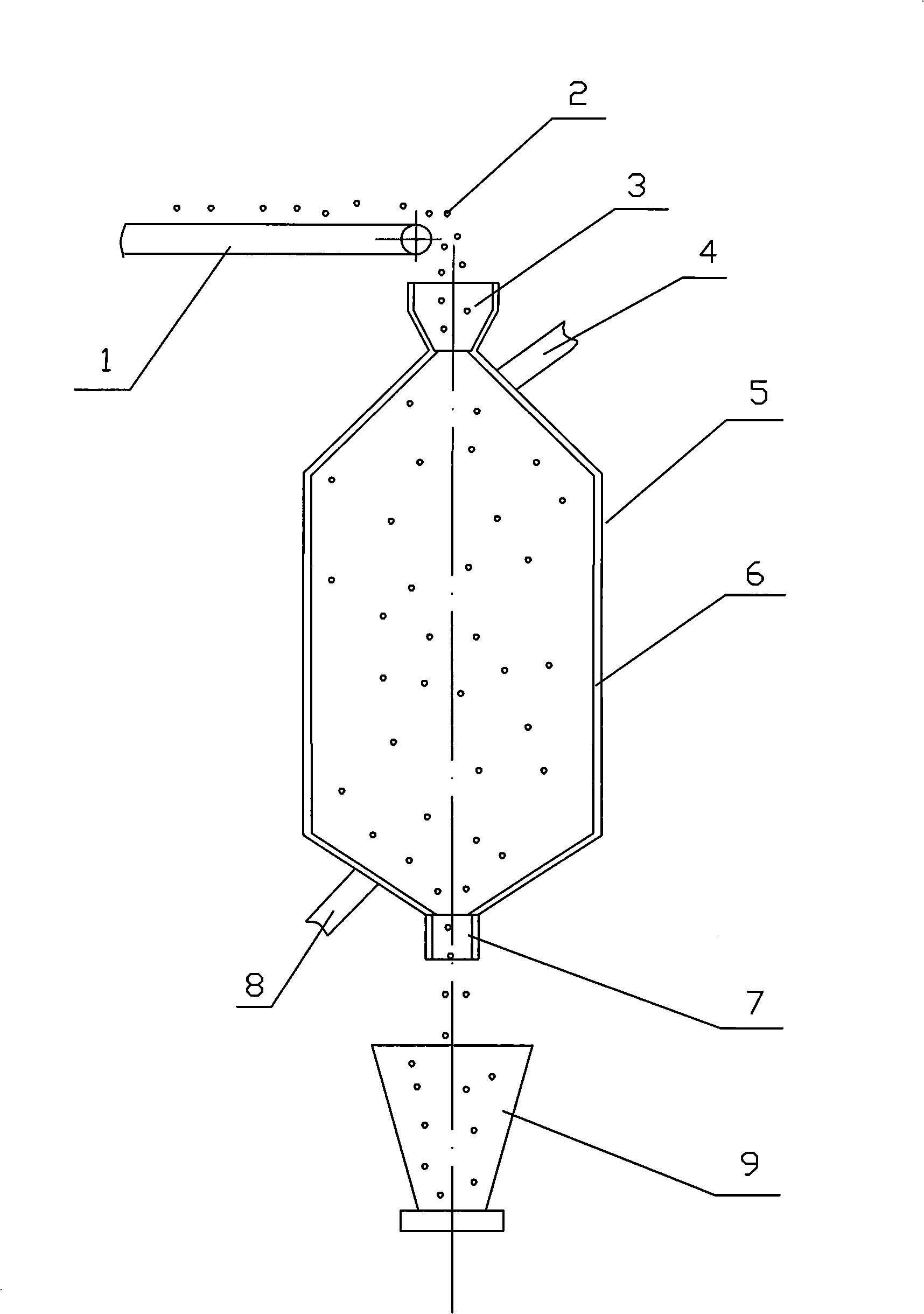 Preheating method and apparatus for glass batch