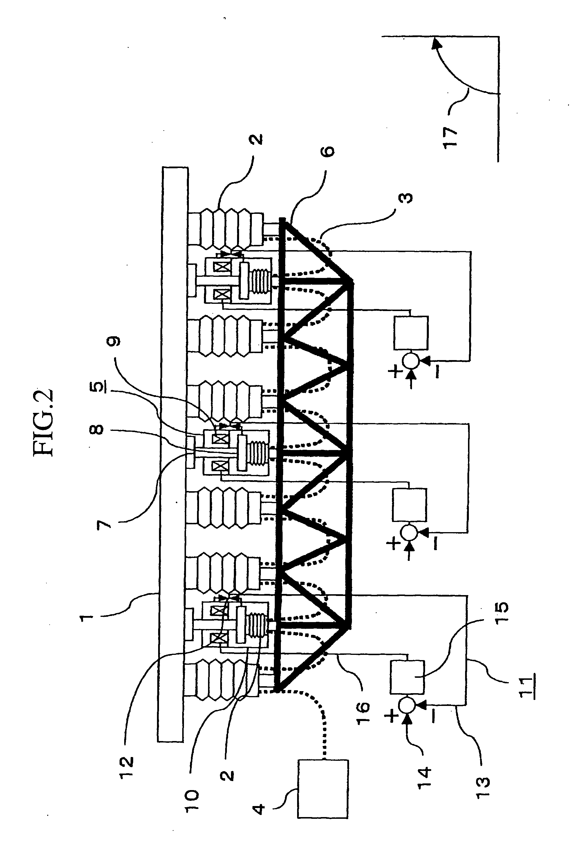 Mirror support mechanism and optical apparatus using the same