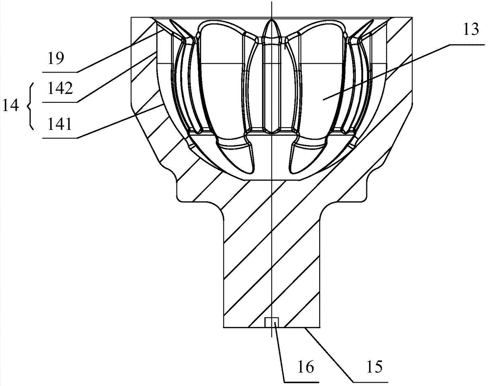 Turning method and turning positioning device for UF outer spider short-shanked precision forgings