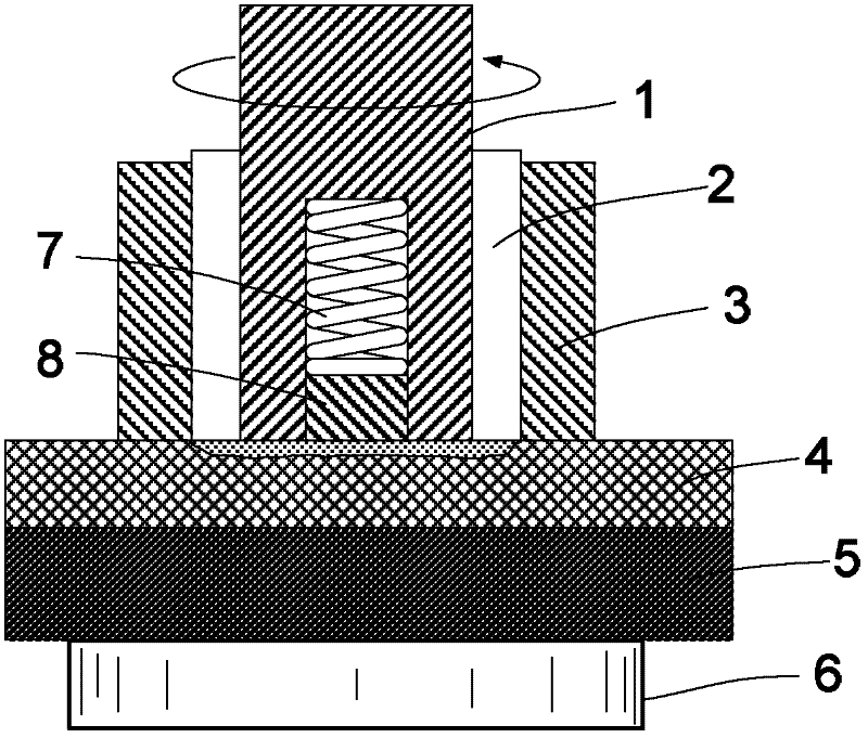 Three-lantern ring solid-phase spot welding method