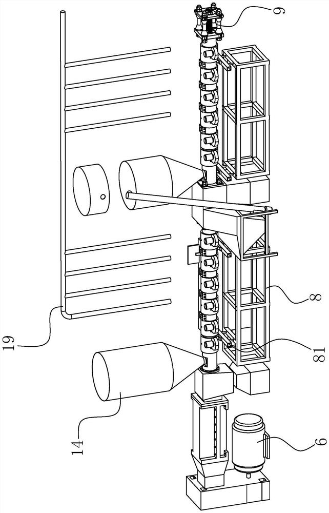 A pollution-free and environmentally friendly distiller's lees treatment method