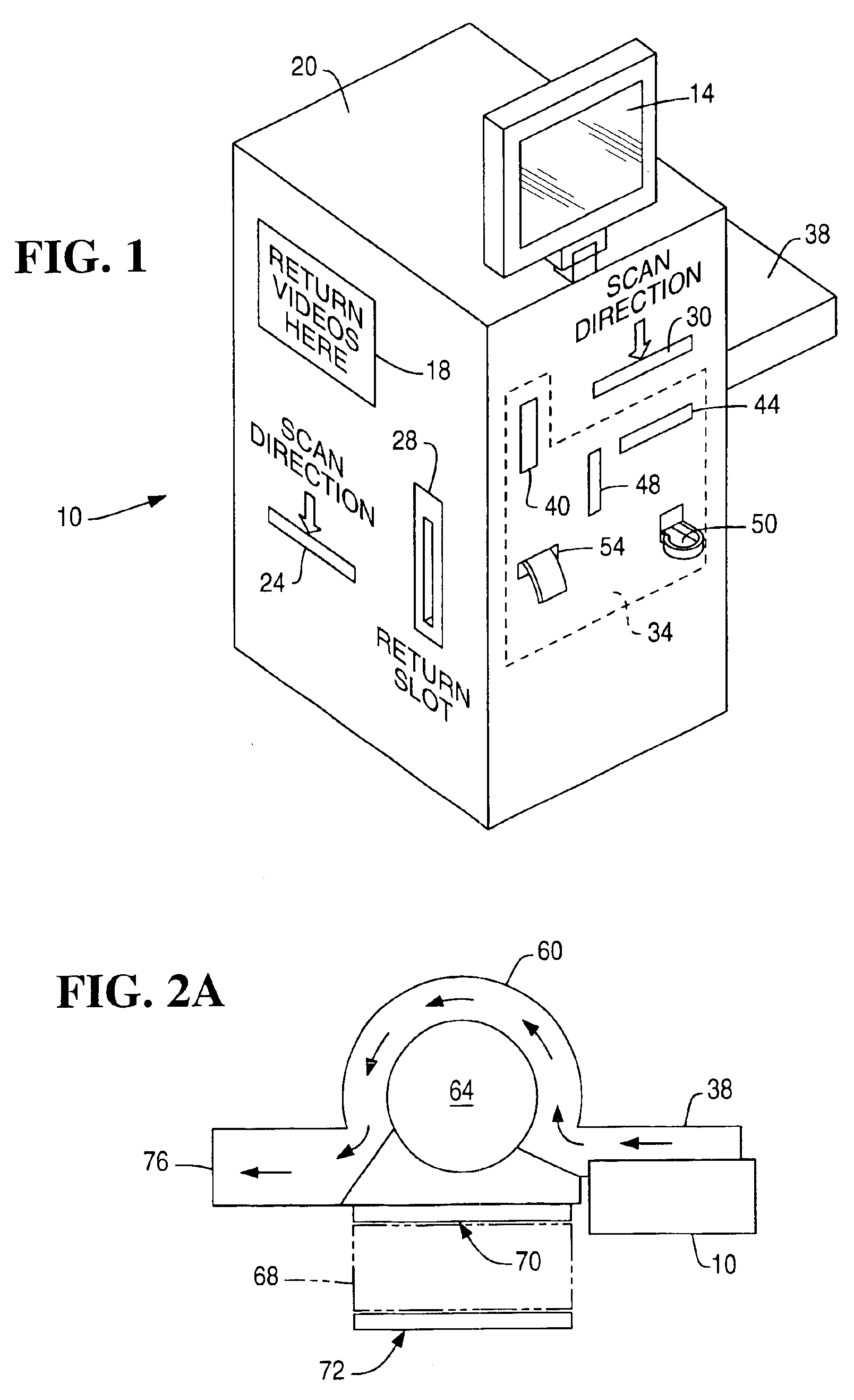 System and method for self-checkout of video media in a rental store