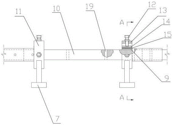 A method for boring a rotary hinge water seal seat using a rotary hinge water seal seat boring device
