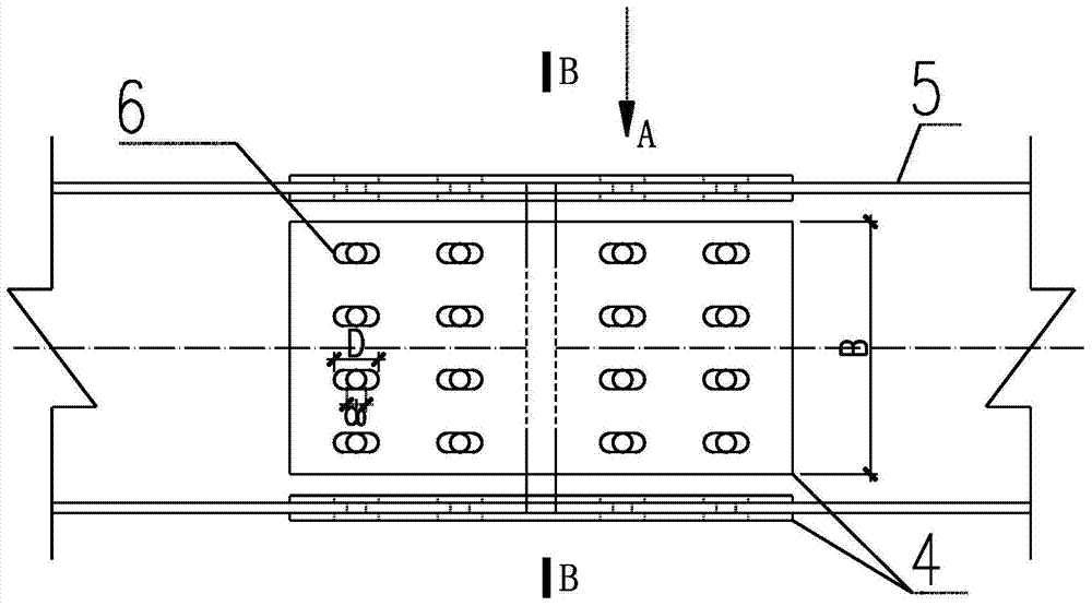 Method for constructing connecting steel corridors