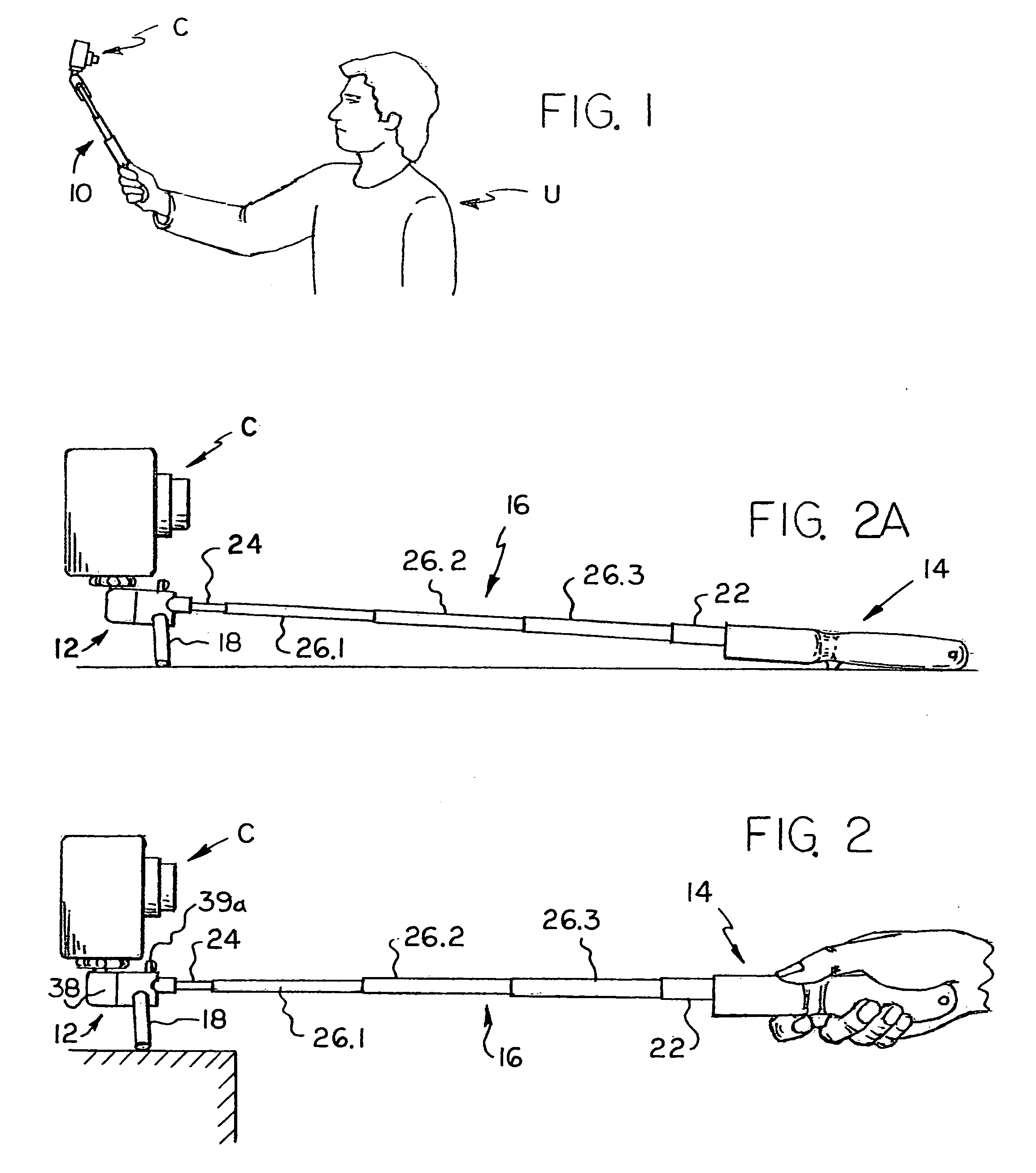 Apparatus for supporting a camera and method for using the apparatus