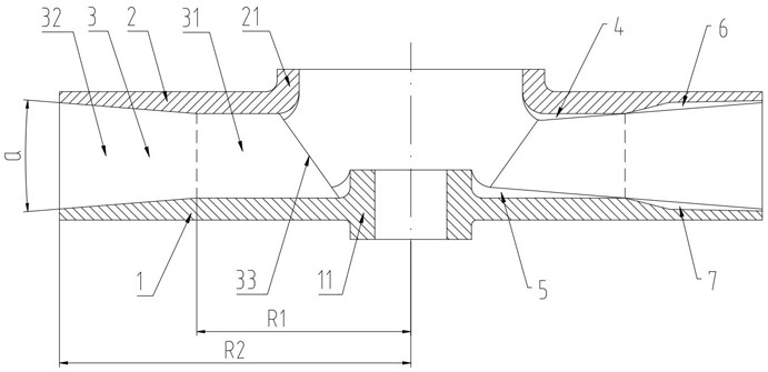 Supercharge pump device