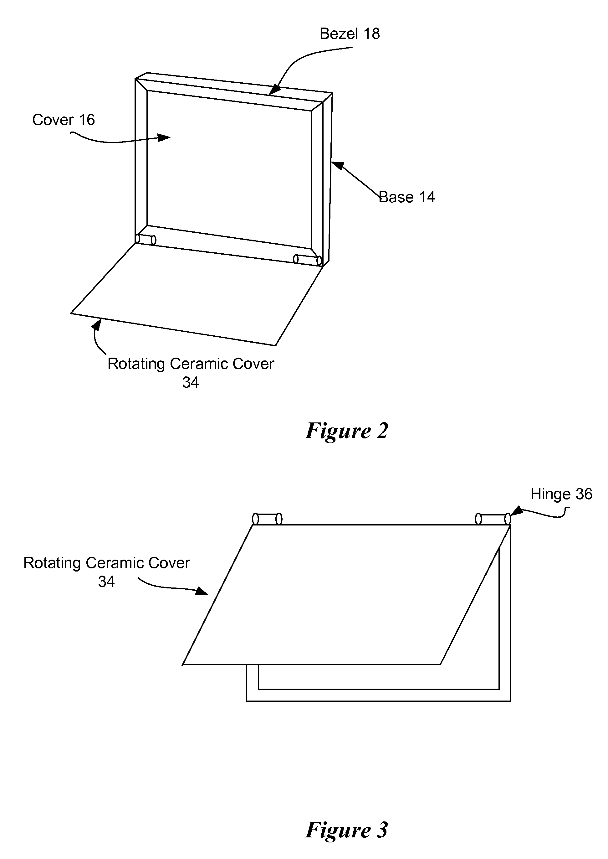 Metal ceramic chassis for portable devices