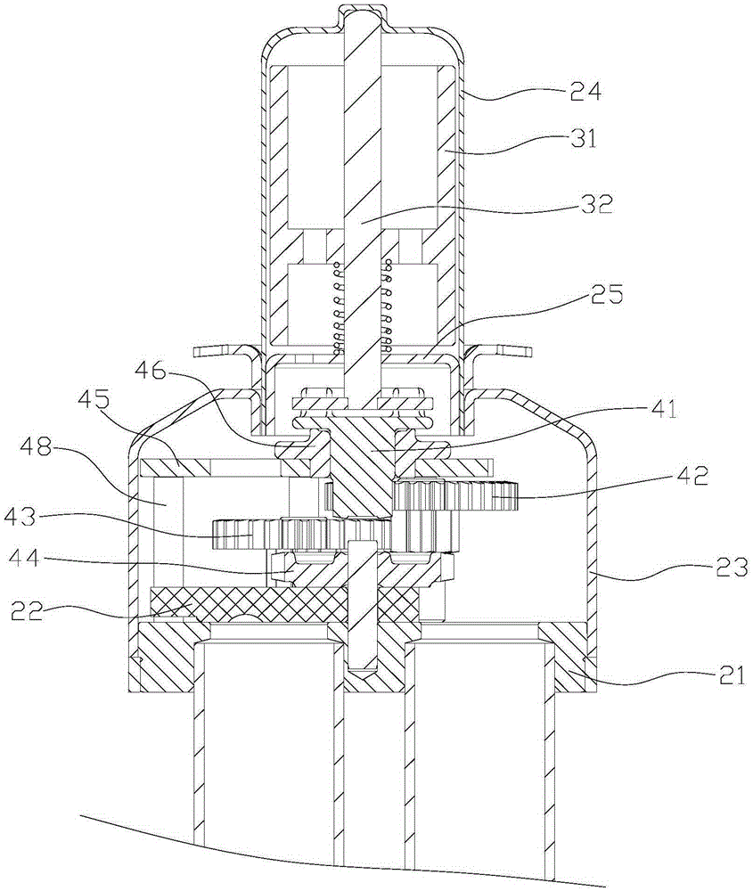 Electric switching valve