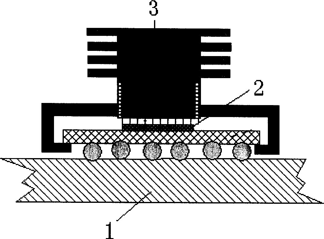Thermal rubber heat sink and its manufacturing method and circuit board and its manufacturing method