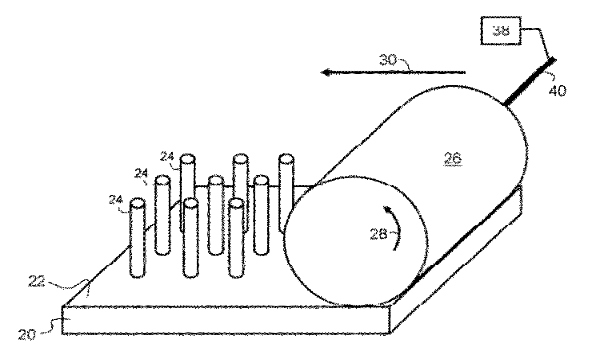 Aligned nanoarray and method for fabricating the same