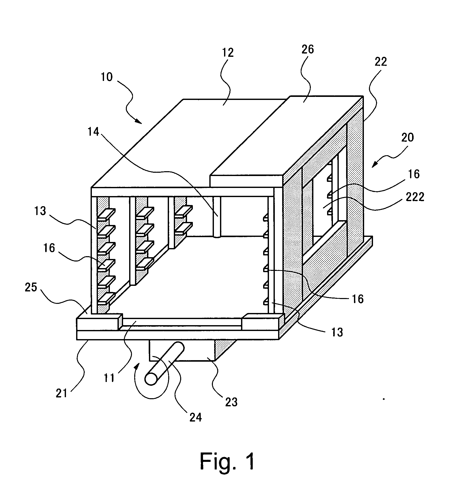 Holding apparatus for substrate cassette and storage method for the same