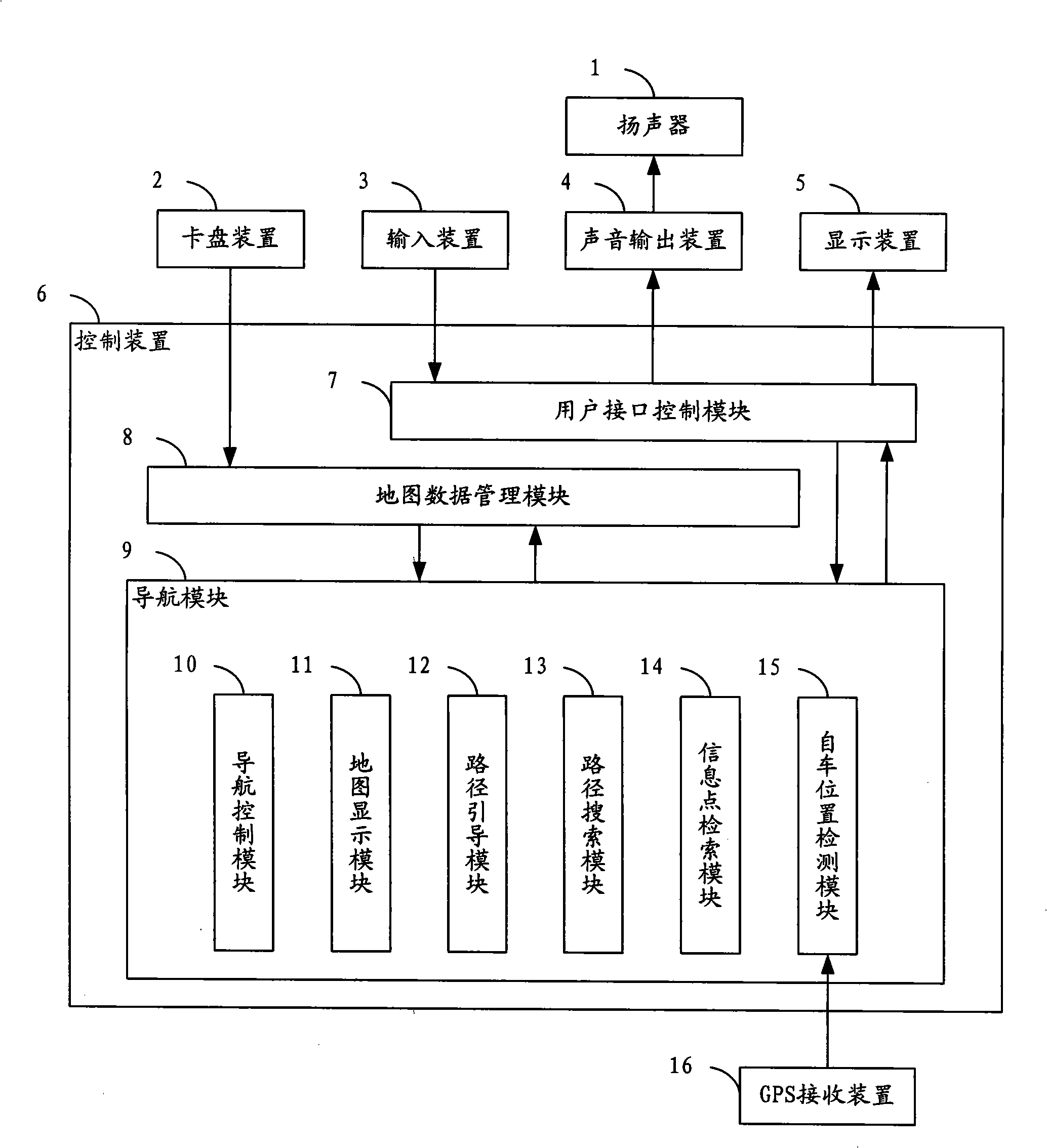 Client terminal and server terminal of navigation system, and map updating method