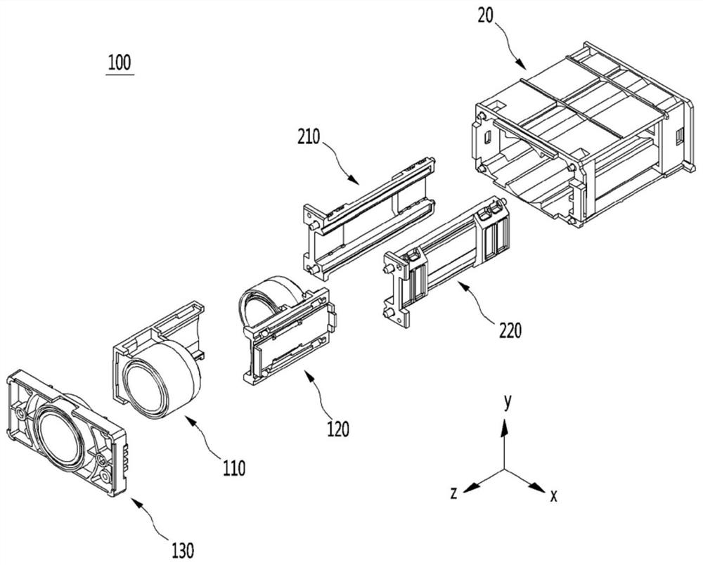 Camera module and camera device including same