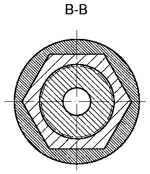 Suspending device for preventing rotary guiding tool from falling into well
