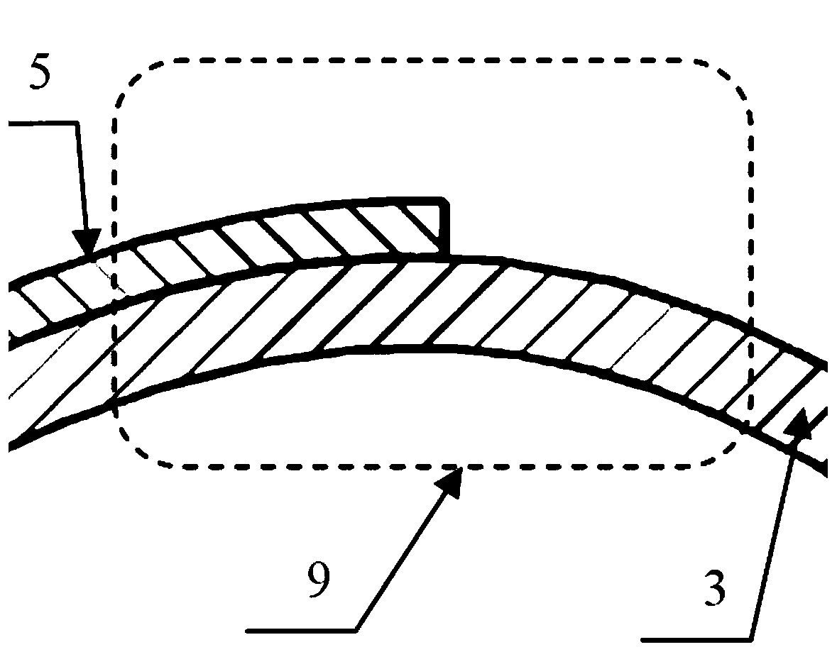 Integral inertial particle separator and aero-engine based on wall bounce characteristics