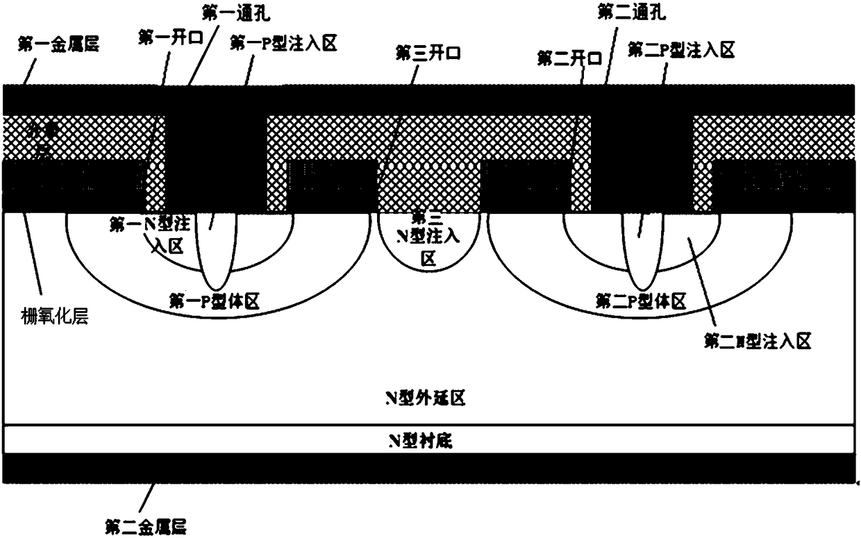 Vertical double diffusion field effect transistor and manufacture method thereof